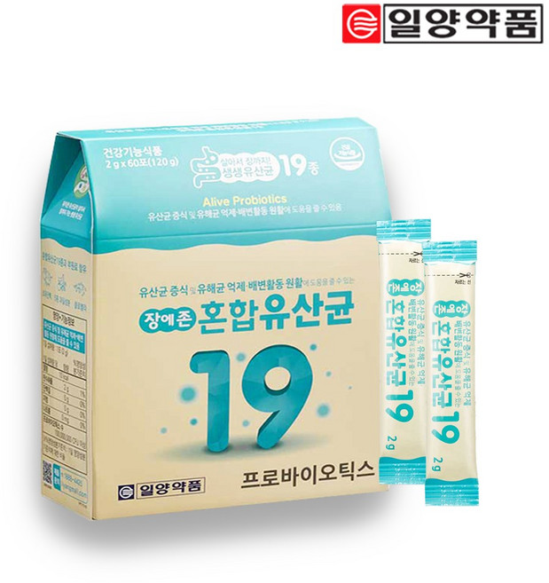 일양약품 장에존 혼합유산균 2개월분, 120g, 1개