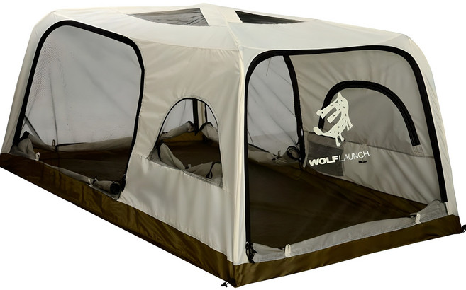 울프라운치 SUV 차박 텐트 XL, BEIGE, 2인