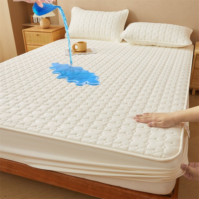 방수 누빔 매트리스 커버 침대커버사계절 공용
