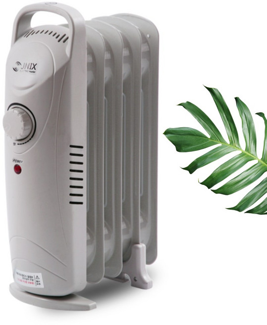 미니 전기 라디에이터 5핀 7핀 9핀 이동식 가정용 화장실 캠핑 절전형 라지에이터 라지에타 난방 온풍 히터, 미니라디에이터 5핀 JY-M051