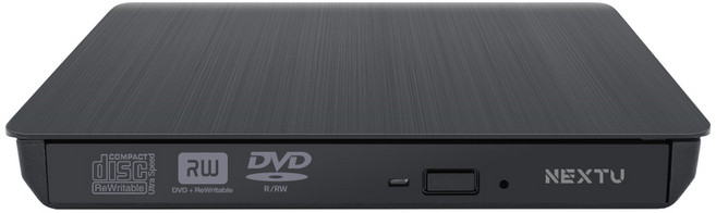 이지넷유비쿼터스 NEXT-200DVD-RW USB3.0 외장ODD CD플레이어, 블랙, 1개