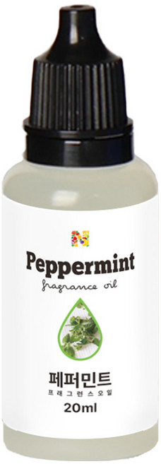 페퍼민트 프래그런스 오일 원액, 1개, 20ml, 페퍼민트_13600