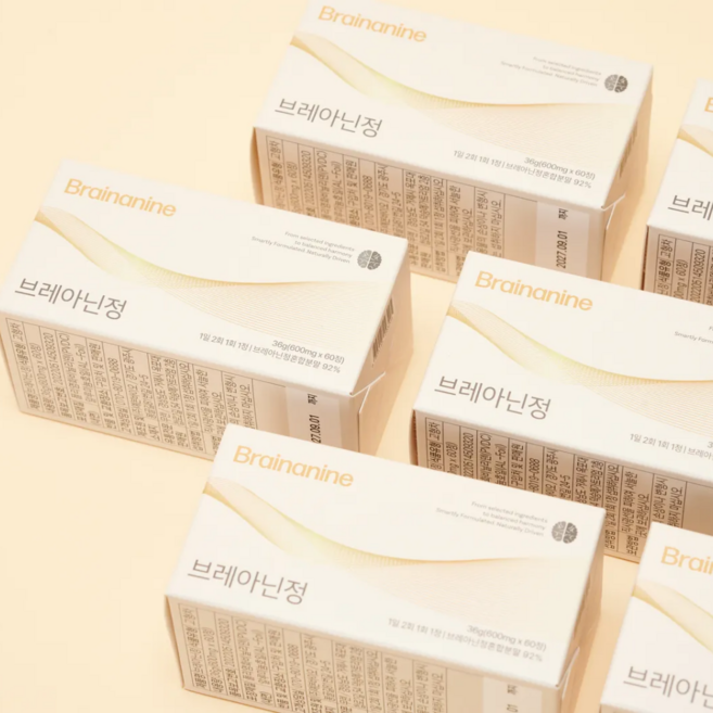 [공식판매처] New 브레아닌정 Premium solution, 1개, 60정