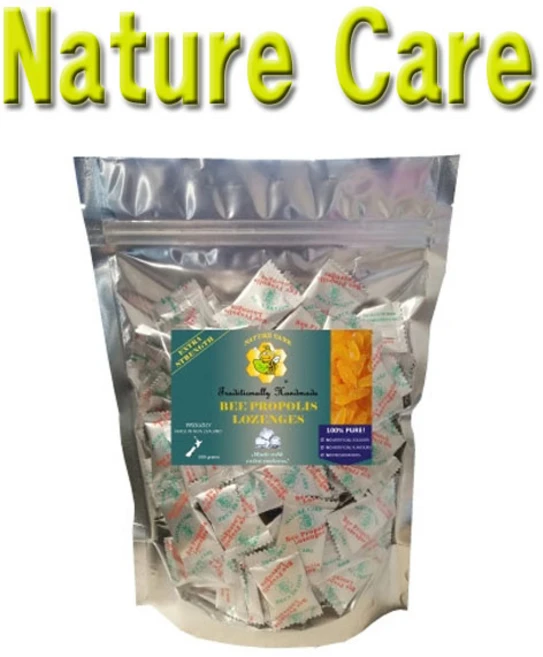 뉴질랜드 Nature Care 프로폴리스 Bee Propolis Extra Strength Lozenges 500g, 1개 - 쿠팡