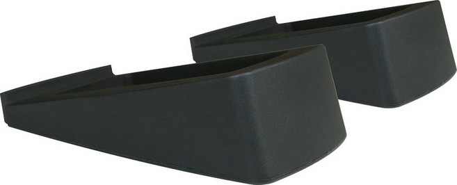 오디오 엔진 DS1 소형 앵글 스피커 스탠드 - A1 A2+ A2 HD 또는 유사한 크기를 위해 설계됨, Black, Plastic