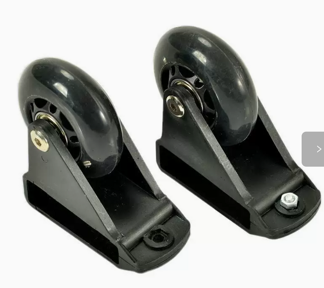 사다리 이동 보조 바퀴 부속품 롤러형 탈부착 고정식 미끄럼방지 간편설치, 2개