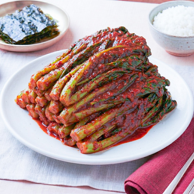 돌산댁 주문제작 국산 전라도 여수 돌산 갓김치 1kg 2kg 3kg, 1개