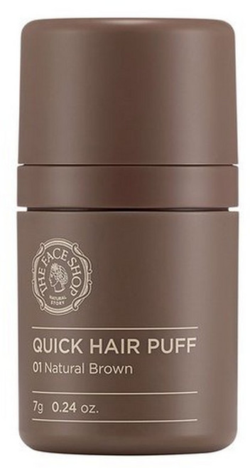 더페이스샵 퀵 헤어 퍼프 (01호 내츄럴브라운), 내츄럴브라운, 1개