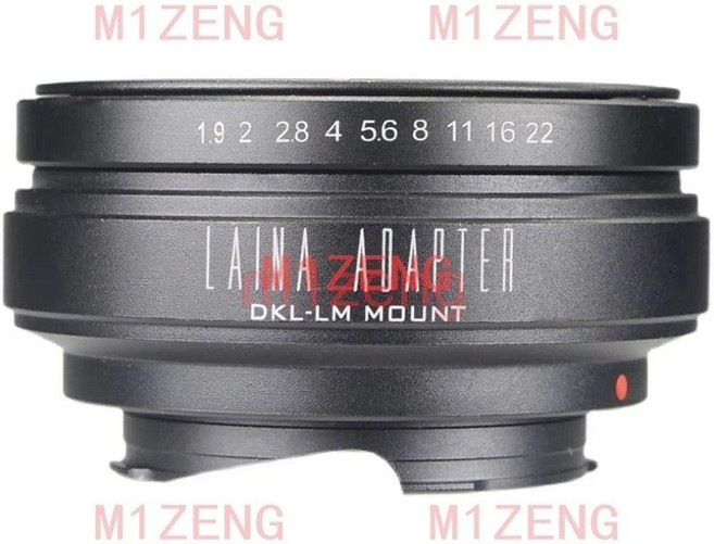 DKL-LM Voigtlander Retina DKL 마운트 렌즈를 Leica M L/M M9 M8 M7 M6 M5 m3 m2 M-P 카메라용 LM 렌즈 어댑터 링에 연결합니다., 02 dkl-lm black