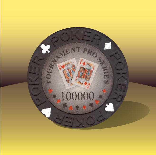 카지노 칩 금액 칩, 100000, 1개