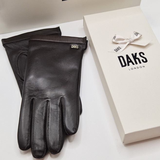 닥스 여성 장갑 가죽 천연 양가죽 선물 포장