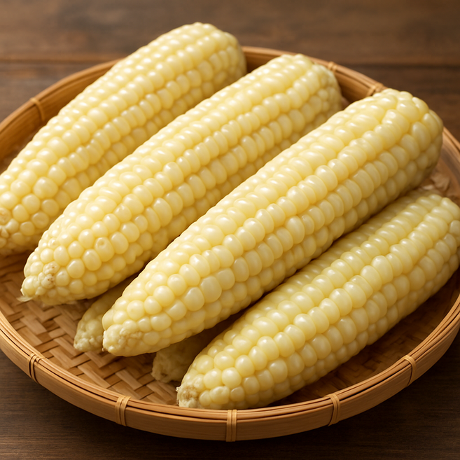 (햇옥수수) 논골팜 강원도 냉동 찰옥수수 찐옥수수 급냉 특품, 1박스, 20개입