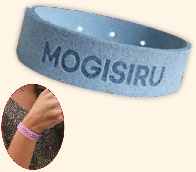 (수담스토어) 길이조절 팔찌형 모기밴드 오래가는 벌레기피제 24 1.9cm, 옐로우