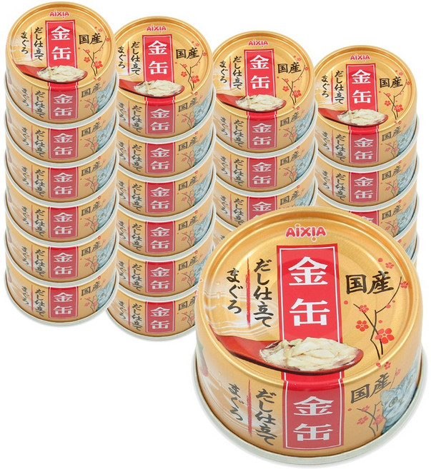 아이시아 금관 진육수 캔 참치 x 24개, 70g