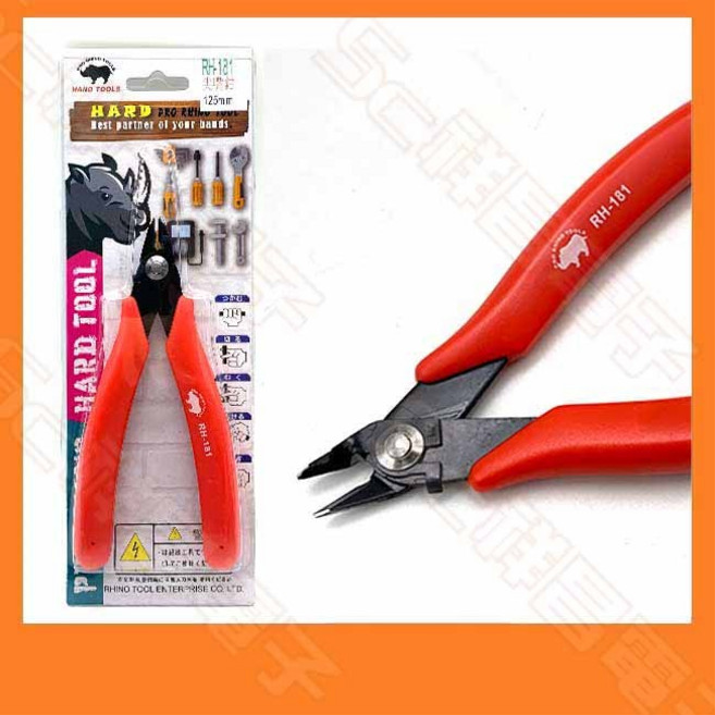 PRO RHINO TOOL RH-181 防彈跳斜口鉗, 1個