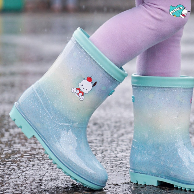 산리오 KOREA 정품 여아 레인부츠 유아 장화 갯벌 체험 모래놀이
