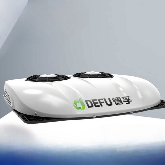 석일기계 무시동 에어컨 트럭 천장 일체형 대형 화물차 천정 냉방 12v 24v, 화이트