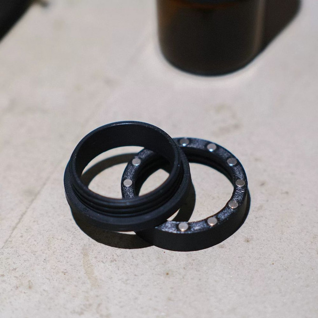 코만단테 C40 MK4 니트로 블레이드 블랙 / 원두커피 그라인더, 1개, 자석 키트 블랙