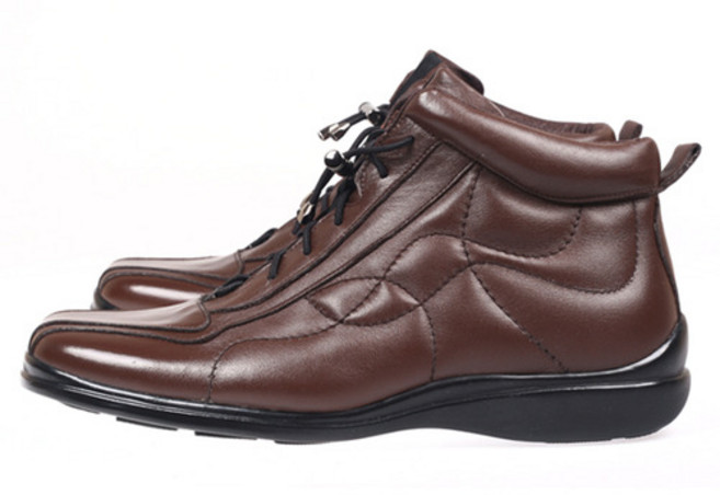 HP2082 패딩 알밤 남자 따뜻한 수제화 앵글 부츠 고급