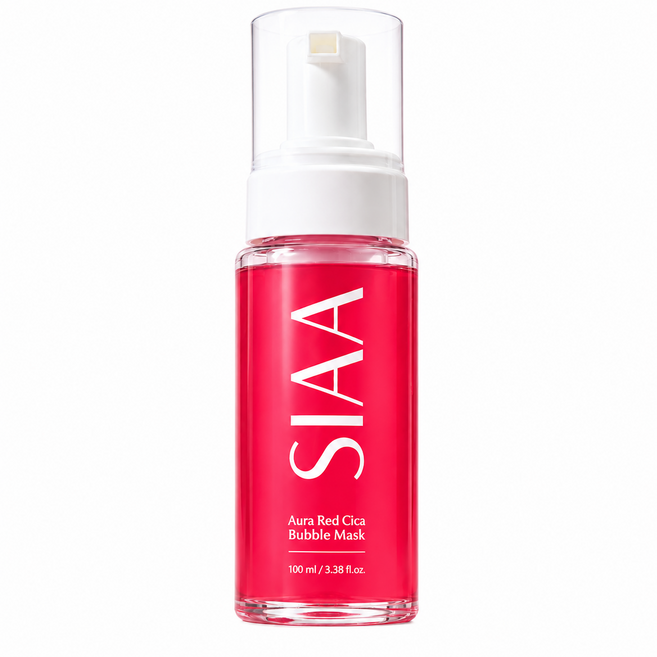 2위 - SIAA 아우라 레드시카 버블마스크, 1개, 100ml
