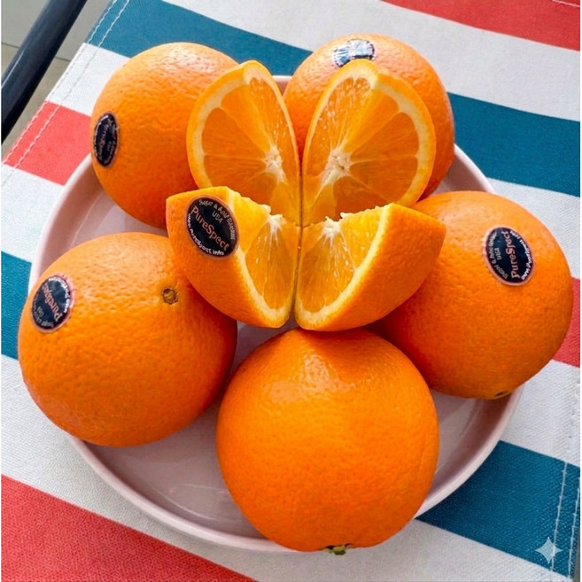 [재구매율 1위] 엄격선별 과즙가득 블랙라벨 오렌지, 1박스, 블랙라벨오렌지중과(10과)