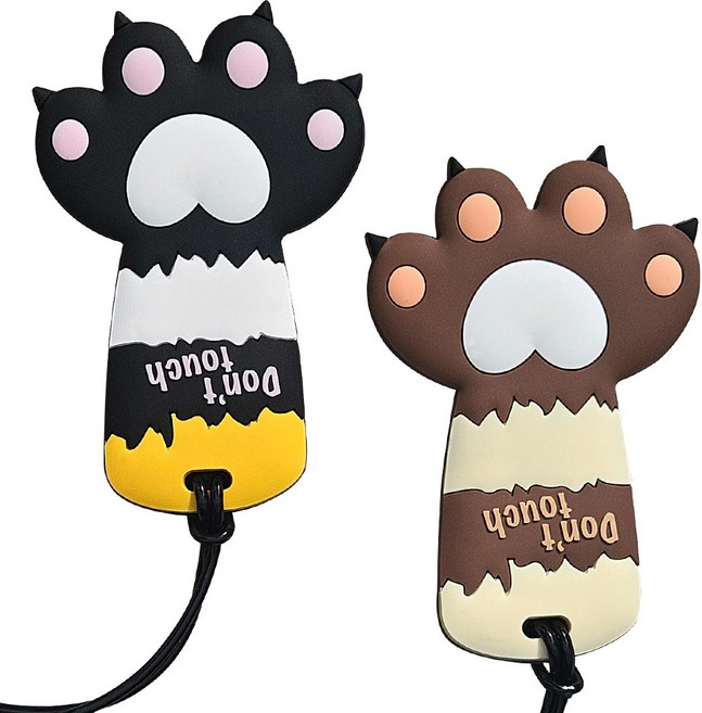 라라무 냥냥펀치 캐리어 골프백 네임택