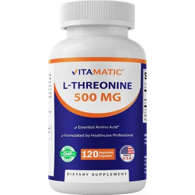 비타매틱 L 트레오닌 500mg 캡슐 120정 - 쿠팡
