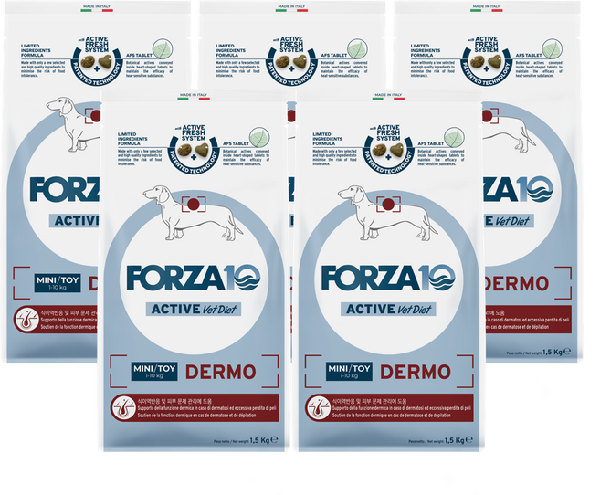 포르자10 독 더모 미니앤토이, 5개, 1.5kg, 피부/피모+알러지