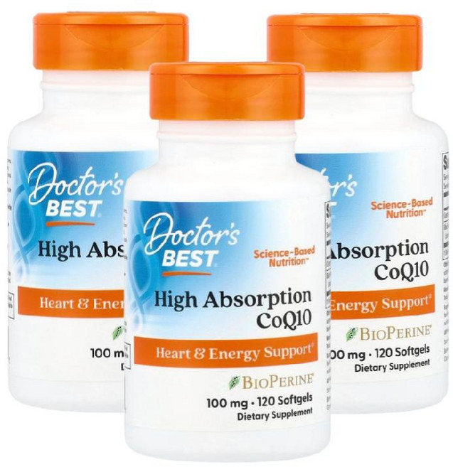 1+1+1 닥터스베스트 코큐텐 100mg 120정 코큐10 COQ10 CO Q10