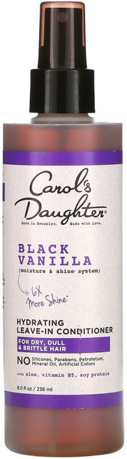 Carols Daughter Black Vanilla Moisture Shine System Hydrating Leave-In 컨디셔너 (236 ml), 236ml, 1개