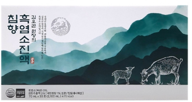 기타 김오곤원장의 흑염소진액 침향 70ml x 30포 1박스 /Hb, 1개, 2.1L