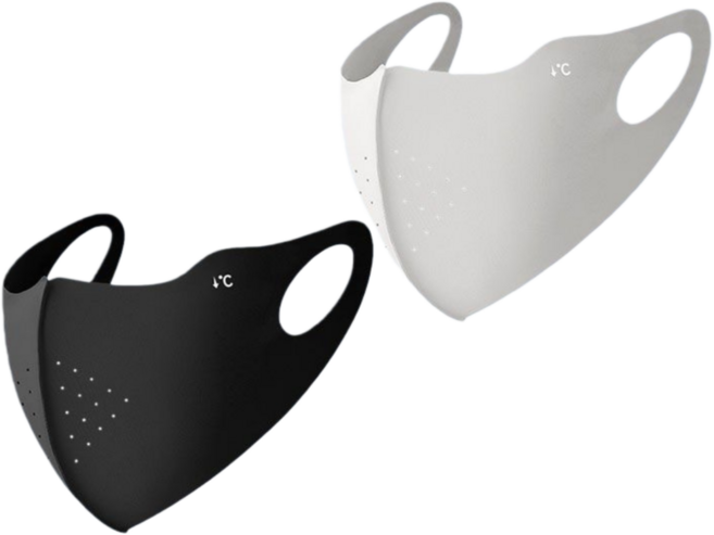 블리랑코 자외선 차단 숨쉬기 편한 냉감 골프 마스크 1+1