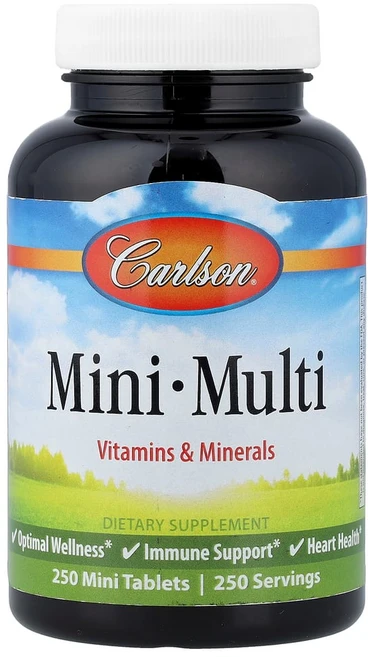칼슨랩스 미니 멀티 미니 정제 250정, 1개 - 쿠팡