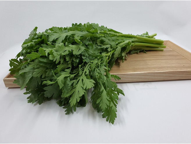 싱싱한 쑥갓 500g 1kg 2kg 4kg 박스, 1개, 쑥갓500g