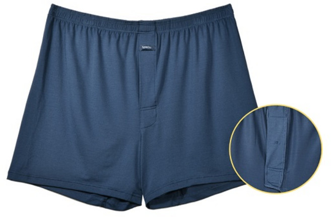 선염사 빅사이즈 스판 남성 트렁크 사각팬티 3매입 속옷