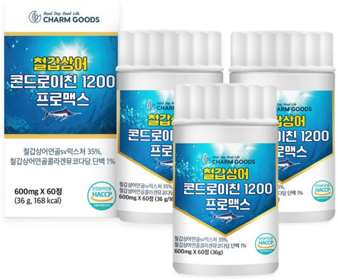 철갑상어 콘드로이친 1200 c6s cs6 6형 저분자 철갑상어연골 콘도로이친 콘드레이친 육형 뮤코다당단백 MBP 유단백추출물 정 알약형, 3개, 60정
