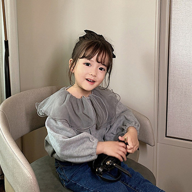 플라워카라가디건