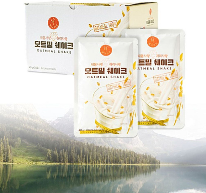 오트밀요리 쉐이크 이유식 귀리 오트밀쉐이크30포, 1개, 1