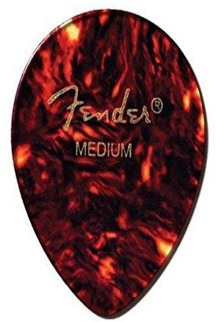 펜더 클래식 셀룰로이드 기타 피크 347 모양 기타 액세서 Fender Classic Celluloid Guitar Picks 347 Shape Stocking Stuffers, 12개