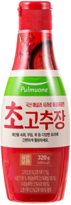 풀무원 초고추장, 2개, 320g