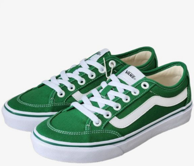 반스 스탠스 그린 화이트 V362