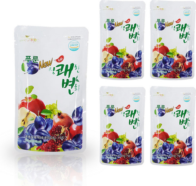 푸룬 NEW 상쾌한변화 100ml, 5개