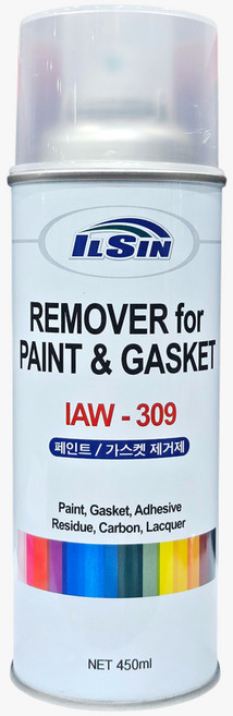 일신 페인트/가스켓제거제 IAW-309 리무버 도장 철재 타일 수용성 450ml