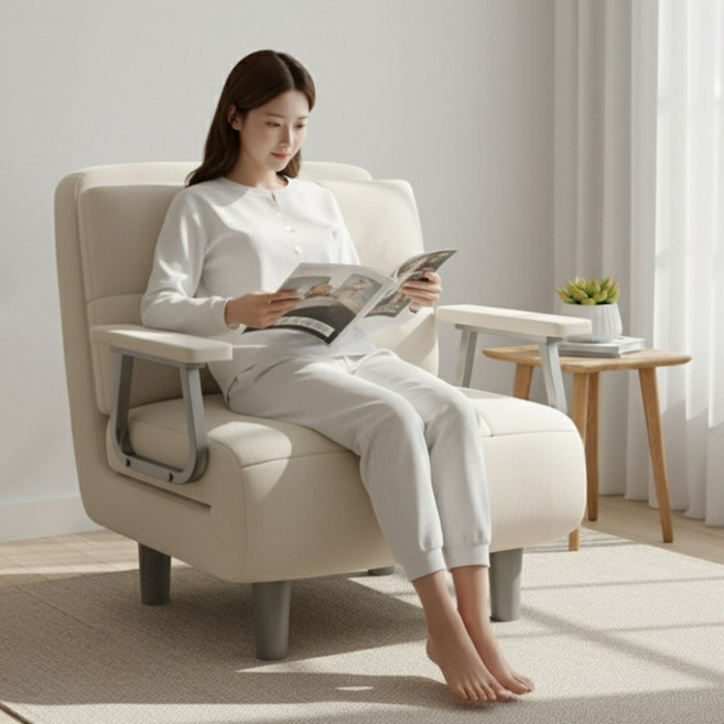 접이식 소파베드, 아이보리