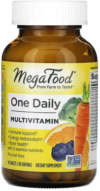 메가푸드 One Daily 종합비타민 90정, 1개 - 쿠팡