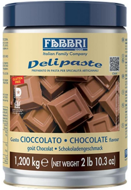Fabbri Delipaste 파브리 델리페이스트 초콜릿 플레이버링 젤라또 아이스크림용, 1개, 1.2kg