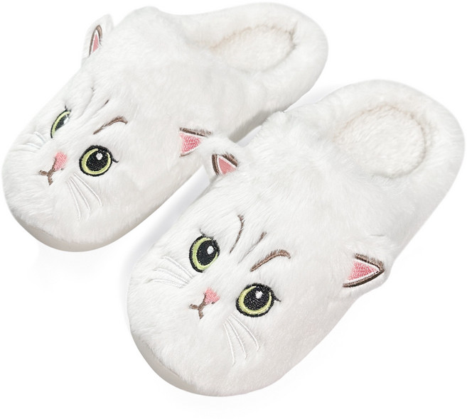 고양이 슬리퍼 보온 슬리퍼 가을 겨울 실내외 커플 사무실 슬리퍼 가정용 슬리퍼 신으실 수 있습니다