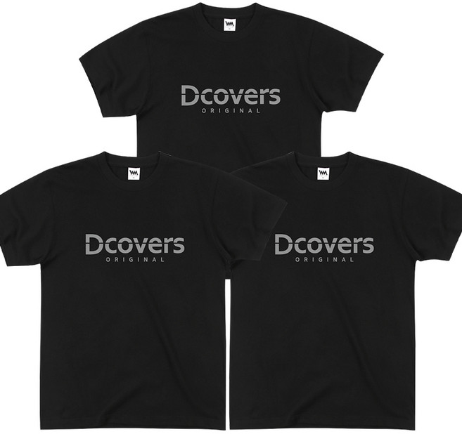 [디커버스] 1+1+1 DCOVERS 반팔 티셔츠 20수 면티 3장
