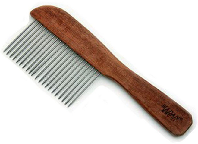 마단 도끼빗 MWC-01 대 엉킴제거빗 대형견빗, 1개, 갈색