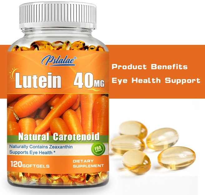 제아잔틴을 함유한 루테인 및 카로티노이드 보충제 캡슐은 눈 건강을 위한 건강 보조 식품으로 사용됩니다., 1개, 60정 - 쿠팡